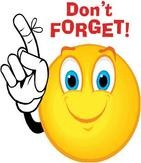  don't forget